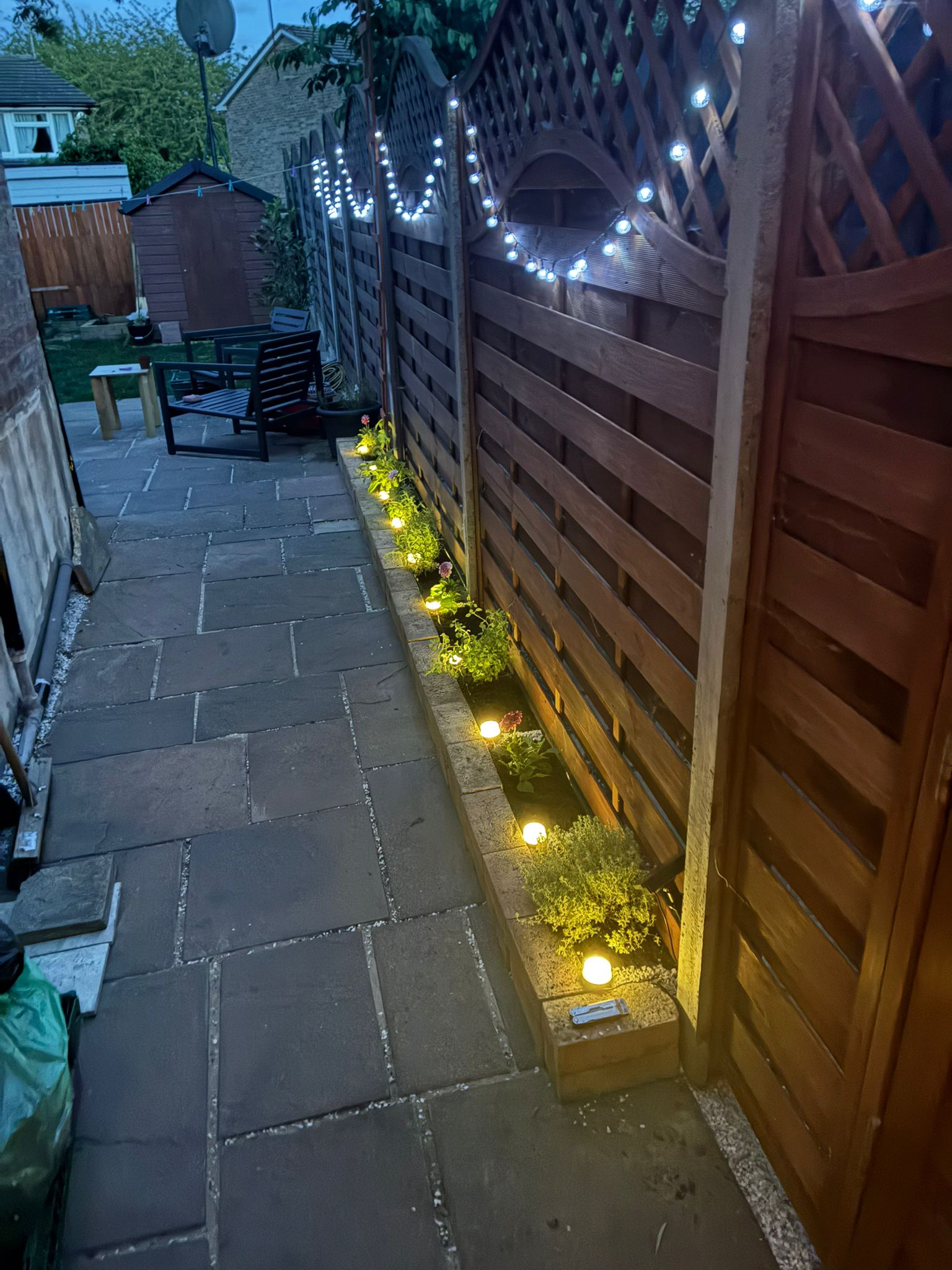 Garden tidy-up — after